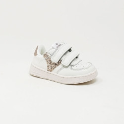 VICTORIA BASKET VELCRO ARGENT