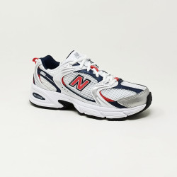 NEW BALANCE BASKET 530 BLANC ROUGE