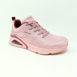 SKECHERS BASKET TRES-AIR UNO REVO MAUVE