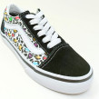 VANS BASKET OLD SKOOL ANIMAL POP NOIR