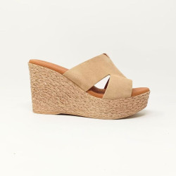 EVA FRUTOS SANDALE SERR BEIGE 2