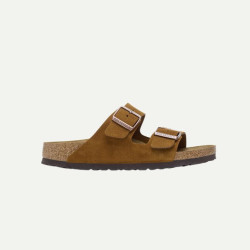BIRKENSTOCK ARIZONA SANDALE SUEDE MINK 2