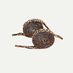 LACETS IMPRIME LEOPARD POUR BASKET
