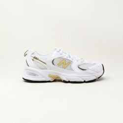NEW BALANCE BASKET GR530 BLANC/BEIGE 2
