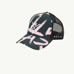 WATTS CASQUETTE TRIBE NOIR/ROSE