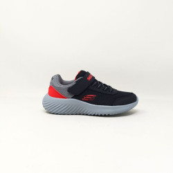 SKECHERS BASKET BOUNDER NOIR/ROUGE 2