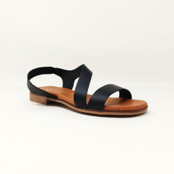 CARLA TORTOSA SANDALE VAQ NOIR