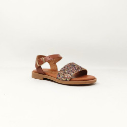 CARLA TORTOSA SANDALE GLITTER MULTI