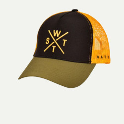 WATTS CASQUETTE TRIBE KAKI/NOIR