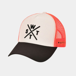 WATTS CASQUETTE TRIBE ROSE FLUO / GRIS