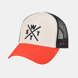 WATTS CASQUETTE TRIBE MARINE ROUGE