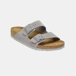 BIRKENSTOCK ARIZONA SANDALE SUEDE STONE