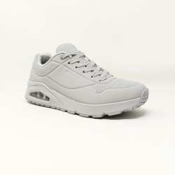 SKECHERS BASKET UNO STAND ON AIR GRIS