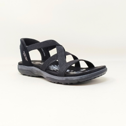 SKECHERS SANDALE REGGAE SLIM NOIR