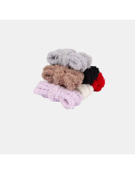 LACETS RONDS EPAIS EN PELUCHE FLUFFY RG