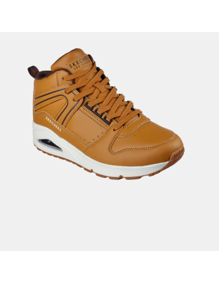 SKECHERS BAKSET MID UNO CAMEL