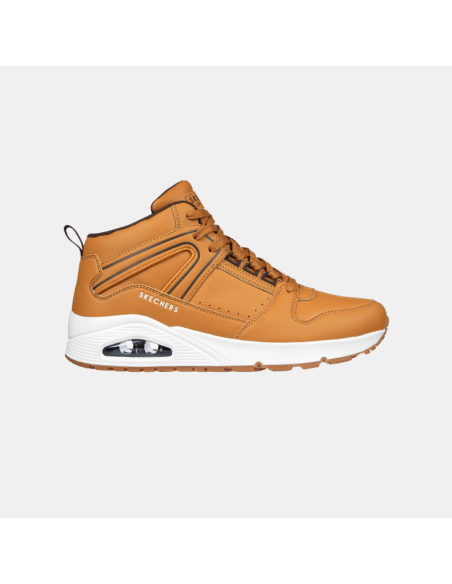 SKECHERS BAKSET MID UNO CAMEL