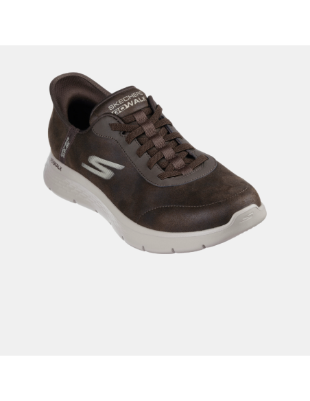 SKECHERS BASKET GO WALK FLEX MARRON