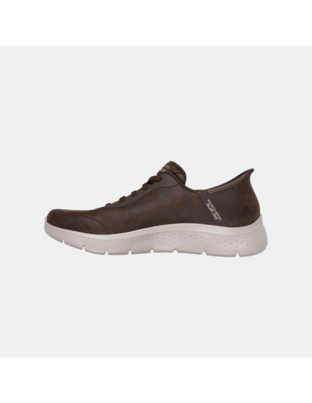 SKECHERS BASKET GO WALK FLEX MARRON