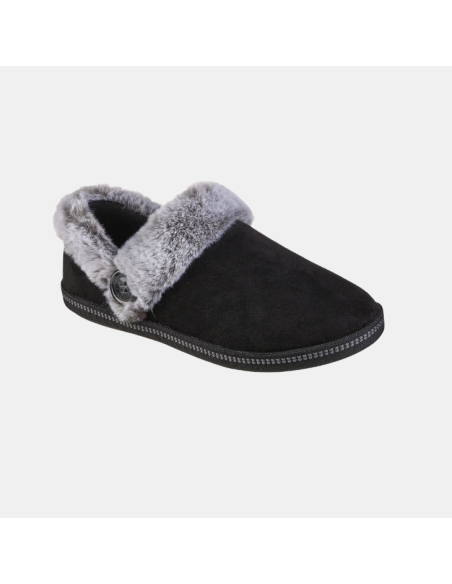 SKECHERS CHAUSSON COZY CAMPFIRE NOIR