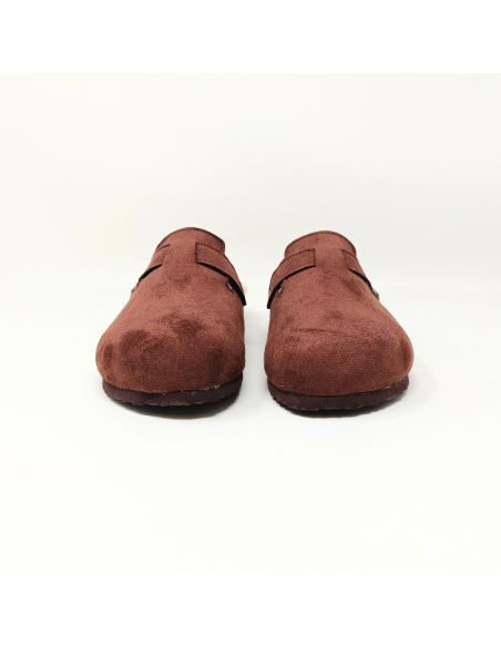 LES ARLESIENNES SABOTS FOURRES MARRON