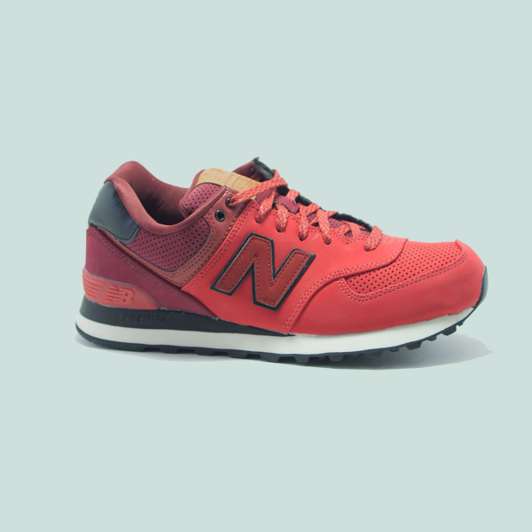 new balance ml574 rouge et bleu