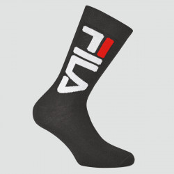 FILA 2 PAIRES DE CHAUSSETTES HAUTE  NOIR